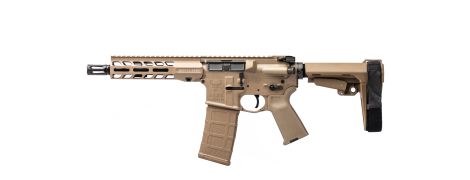 STAG 15 TACTICAL 7.5" PISTOL WITH NITRIDE BARREL IN 5.56MM - FDE - LEFT-HANDED